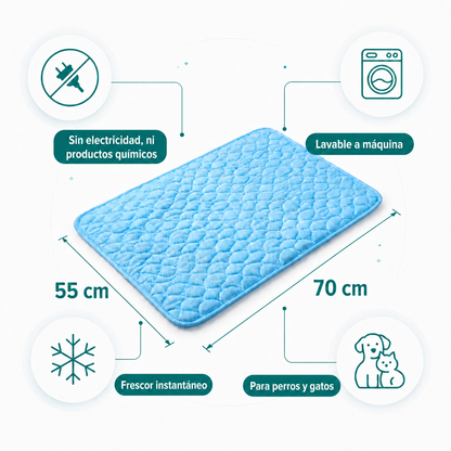 Cama refrescante para mascotas