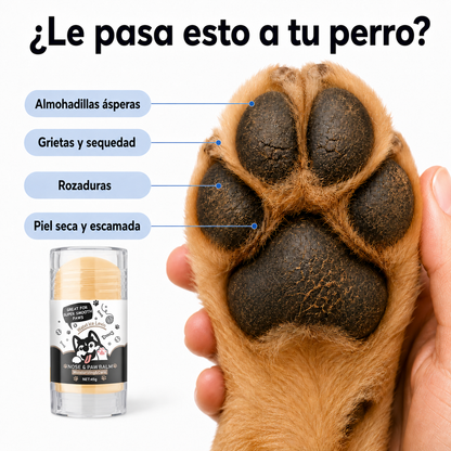 Stick Hidratante para Nariz y Almohadillas — Perros y Gatos
