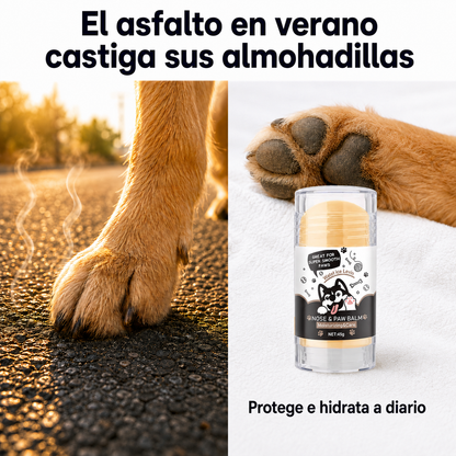 Stick Hidratante para Nariz y Almohadillas — Perros y Gatos